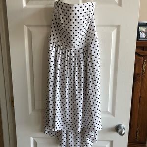 White House Black Market Polka Dot dress